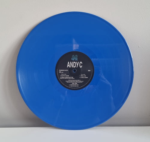 Andy C - Slip N Slide / Bass Constructor Remix / Roll On / Cool Down *BLUE VINYL*