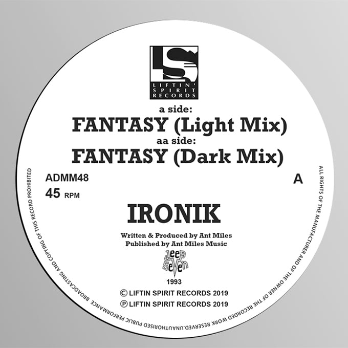 Ironik - Fantasy (Light Mix) / Fantasy (Dark Mix)