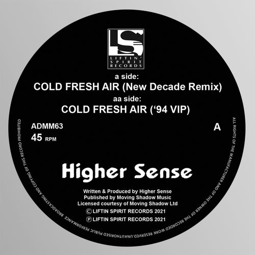 Higher Sense - Cold Fresh Air (New Decade Remix) / '94 VIP