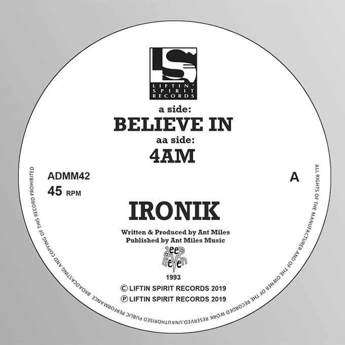 Ironik - Believe In / 4AM