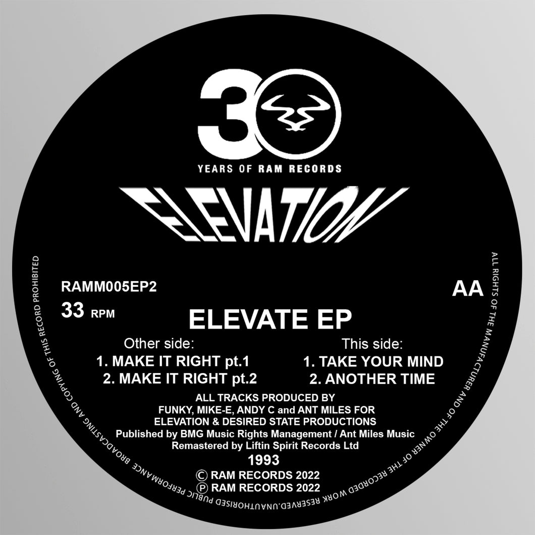 Elevation - Elevate E.P.